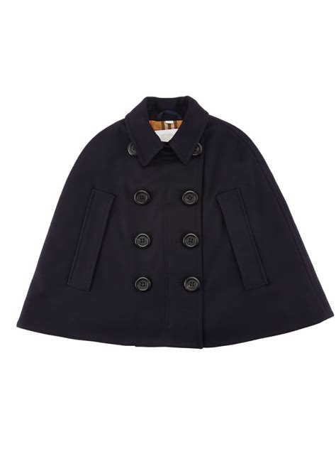 burberry spencer virgin wool double breasted cape|net a porter burberry.